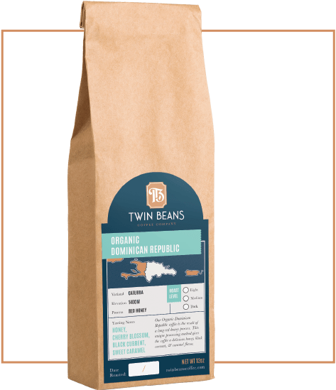 Twin Bean Coffee Company Organic Dominican Republic